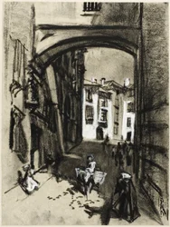 Toledo, Straße des Bogens
