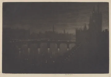 Westminster, Abend, 1909