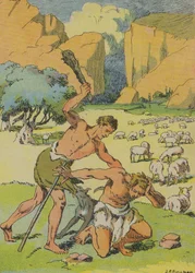 Kain ermordet Abel