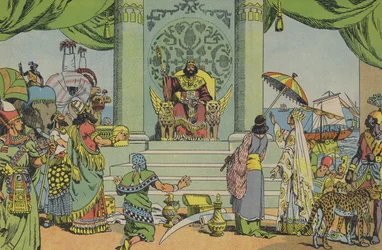 Salomo in seiner Herrlichkeit