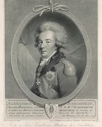 Porträt von Graf Alexander Lvovich Naryshkin, 1760-1826