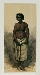 Eingeborenenfrau aus Woolongong, Australien