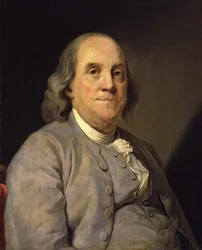 Porträt von Benjamin Franklin