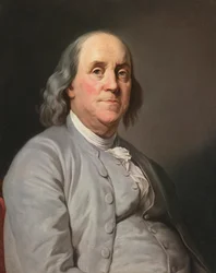 Porträt von Benjamin Franklin