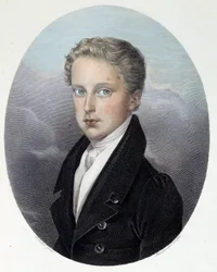 Porträt des Herzogs von Reichstadt (1811-1832), Sohn von Napoleon I. und Marie Louise von Österreich
