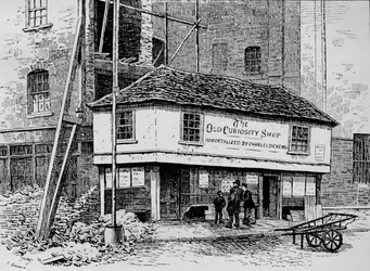 Das Alte Kuriositätenkabinett in der Nähe von Lincolns Inn Fields, London, ca. 1860 1911