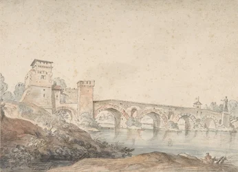 Ponte Molle, Rom, 18. Jahrhundert