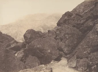 Blöcke im Chaos, St-Sauveur, 1853