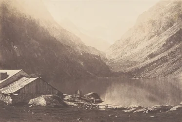Lac de Gaube, Cauterets, 1853