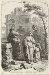 Abraham verabschiedet Hagar