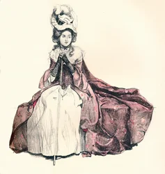 Der Morgenbesuch, um 1900