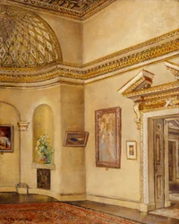 Nordostecke der Galerie, Chiswick House