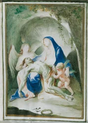 Maria mit dem Leichnam Christi