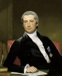 Porträt von General Giles, ca. 1785