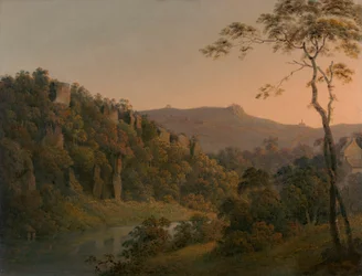 Matlock Dale, Blick auf den Black Rock Escarpment