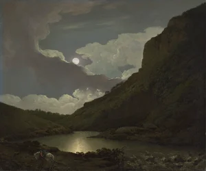 Matlock Tor im Mondlicht