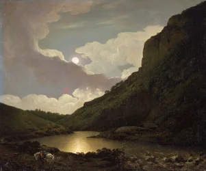 Matlock Tor im Mondlicht