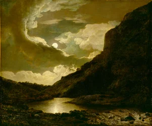 Matlock Tor bei Mondlicht, ca. 1778