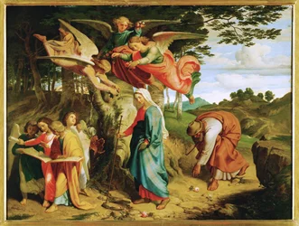 Gang Mariä über das Gebirge