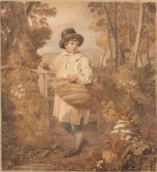 Junger Holzfäller