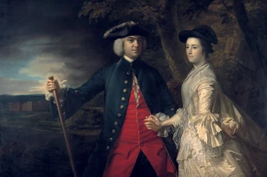 John, 2. Earl of Egmont und seine zweite Frau Catherine, ca. 1759