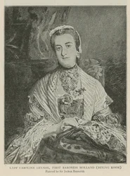 Lady Caroline Lennox, Erste Baronin Holland