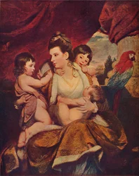 Lady Cockburn und ihre drei ältesten Söhne, 1773, 1907