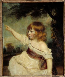 Porträt von Miss Hare, Tochter des Schriftstellers Francis Hare Naylor