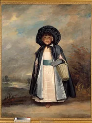 Porträt von Miss Frances Crewe