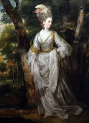 Porträt von Mrs. Elizabeth Karnak von Joshua Reynolds