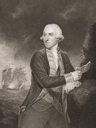 Samuel Hood, 1. Viscount Hood, Illustration aus 