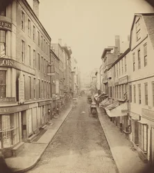 School Street, Boston, 1850er Jahre