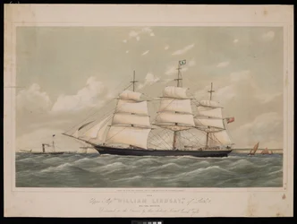 Klipperschiff William Lindsay von Leith 970 Tonnen Register..., 27. Februar 1868