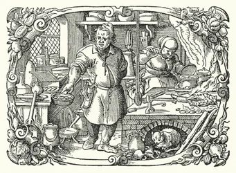 Küchenszene (Stich)