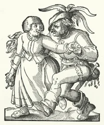 Bauern tanzen