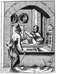 Drahtarbeiter, 16. Jahrhundert