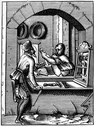 Drahtarbeiter, 16. Jahrhundert