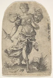 Judith, aus Berühmte Frauen des Alten Testaments, 1568-96