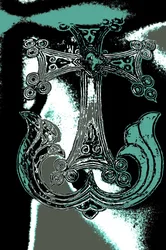 Ornamentales Kreuz, aus der Serie Kirche des Heiligen Grabes, 2015
