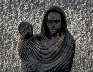 Die Traurigkeit in Madonnas Augen, aus der Serie Chapelle du Canal, 2016