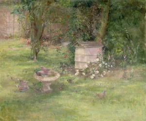 Bienenstock und Tauben