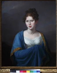 Porträt der Gräfin Sofia Petrovna Lobanova-Rostovskaya (1798-1825), geborene Lopukhina