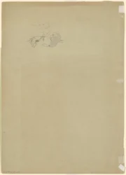 Studie eines Bauern (verso)