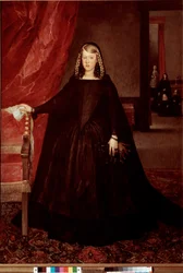 Porträt von Margarete Therese von Österreich