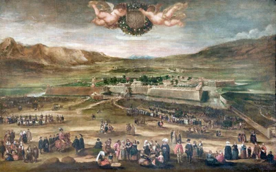 Der Einzug von Philipp IV. in Pamplona, nach 1646