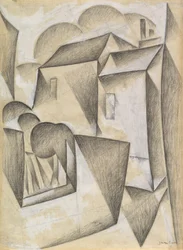 Häuser in Paris, Place Ravignan, 1911