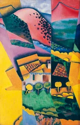 Landschaft bei Ceret