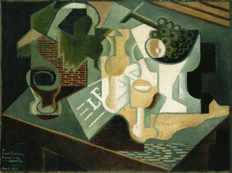 Der Tisch vor dem Gebäude, 1919
