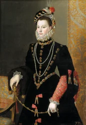 La reina Isabel de Valois, dritte Ehefrau von Philipp II.
