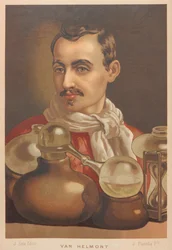 Porträt von Johan Baptista van Helmont 1580-1644, 1879